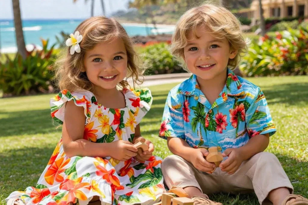 Cute and Comfortable Hawaiian Outfits for Kids