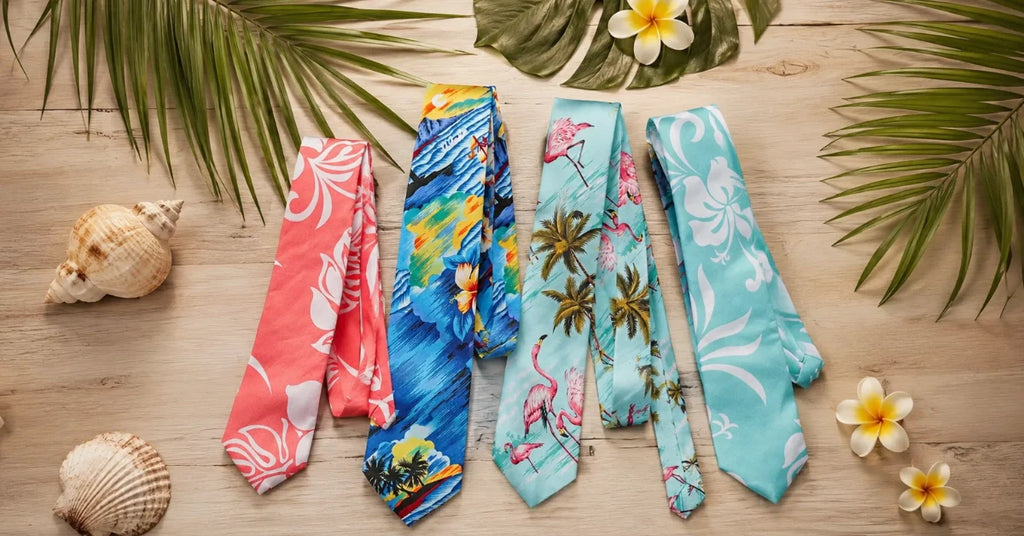 Hawaiian Neckties: A Tropical Twist on Traditional Style