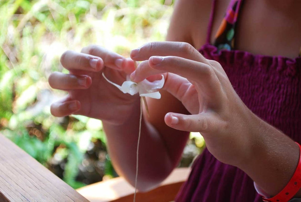 How to make a lei? - Shaka Time Hawaii