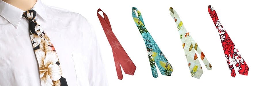 HOW TO WEAR A HAWAIIAN NECKTIE? - Shaka Time Hawaii