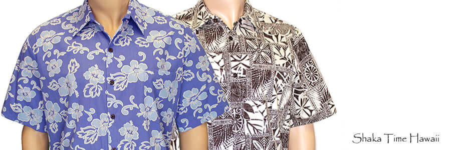 WEARING REVERSED HAWAIIAN ALOHA SHIRTS - Shaka Time Hawaii