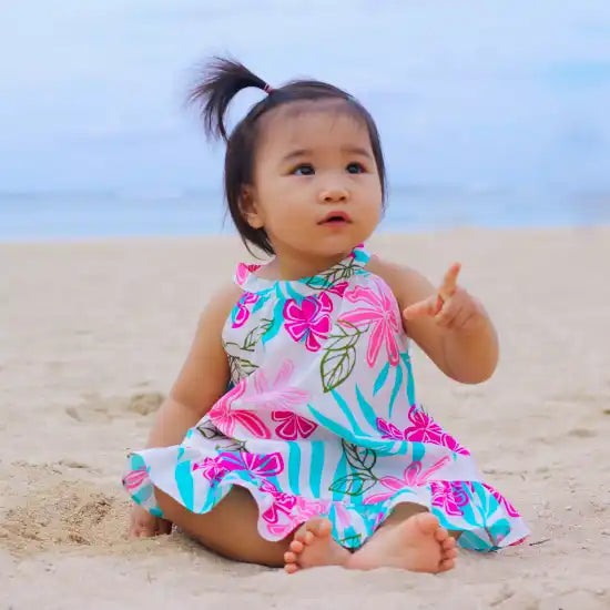Hawaiian Baby Tropical Baby Girl Clothes Baby Girls Matching