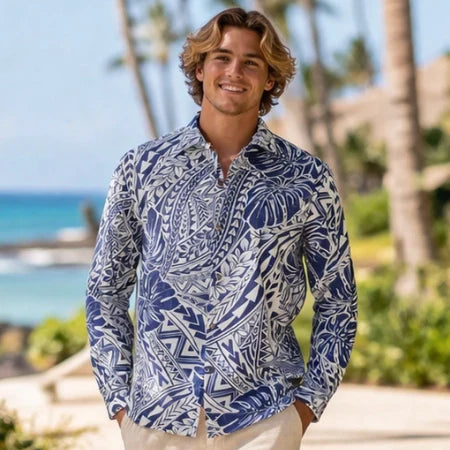 Mens Shirts Long Sleeve Hawaiian Dress Shirt Shakatime Hawaiian Long Sleeve Shirts White Long Sleeve Men Mens Shirts Long Sleeve Hawaiian Dress Shirt Shakatime Hawaiian Long Sleeve Shirts White Long Sleeve Men