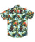 Casual Aloha Shirt Manoa Jungle Blue