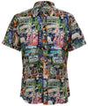 Aloha Shirt California State Black