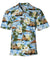 Island Dream Woody Van Hawaiian Shirt Blue