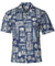 Aloha Shirt Kapena Blue