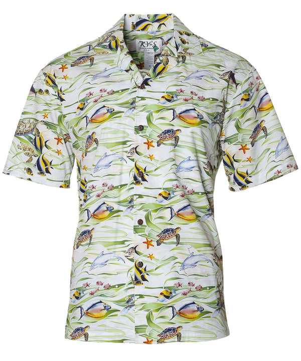 Ocean Life Shirt Olive