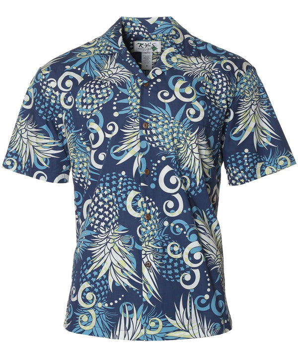 Fantasy Pineapples Shirt Navy