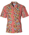 Paia Hawaiian Shirt Coral
