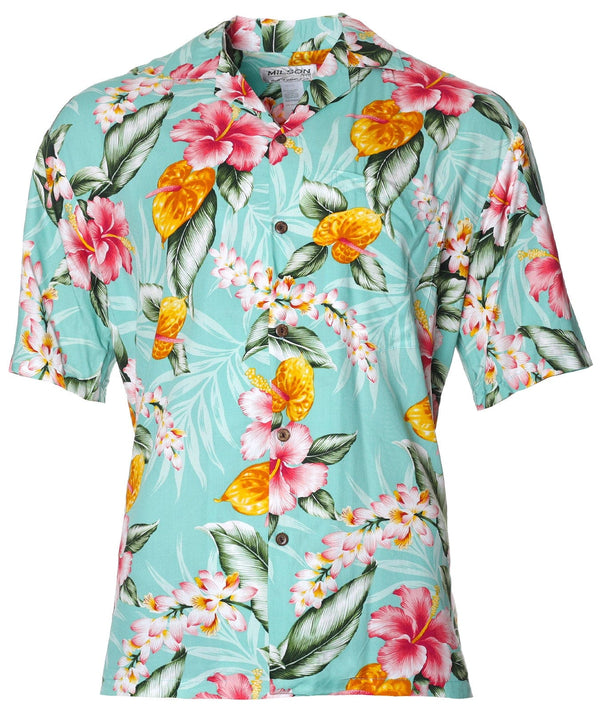 Hauoli Resort Shirt Aqua