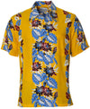 Retro Night-Blooming Ceres Hawaiian Shirt Yellow