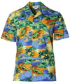 Tandy Dandy Alligator Shirt Blue