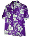 Hawaiian Shirt Palekaiko Purple