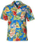 Tropical Forest Mirage Aloha Shirt Ocean Blue