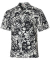 Aloha Island Shirt Bloom Tropics Black