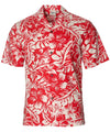 Aloha Island Shirt Bloom Tropics Red