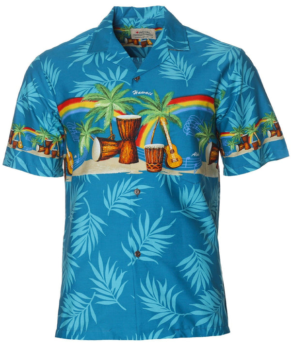 Sounds of Aloha Hawaiian Shirt Teal