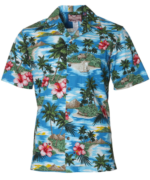 Everyday Vacation Aloha Shirt Turquoise