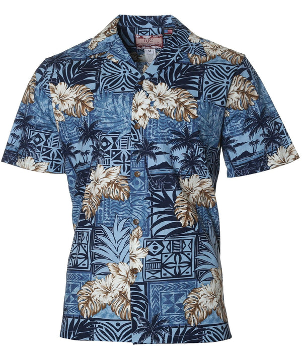 Viva-Hawaii Aloha Shirt Blue