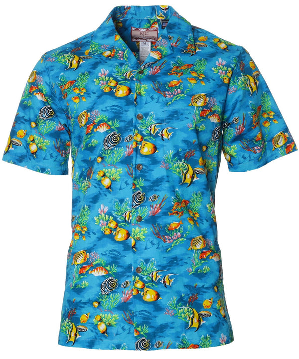 Fish Explorer Shirt Turquoise