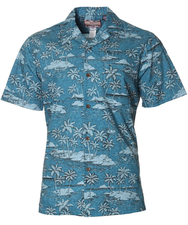 Memory Islands Shirt Teal