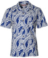 Aloha Shirt Natal Homing Tribal Honu Navy