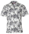 Island Journey Hawaiian Shirt Black