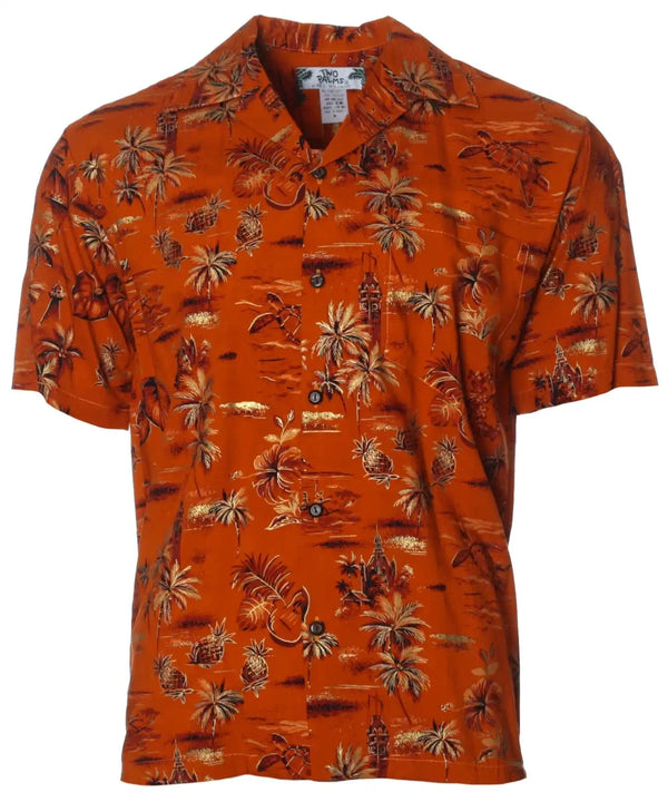 Golden Vintage Shirt Orange