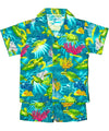 Toddler Boy Cabana Set Playful Ocean Honu Aqua