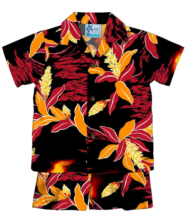 Pele’s Fire Tales of Lava Toddler Boy Cabana Set