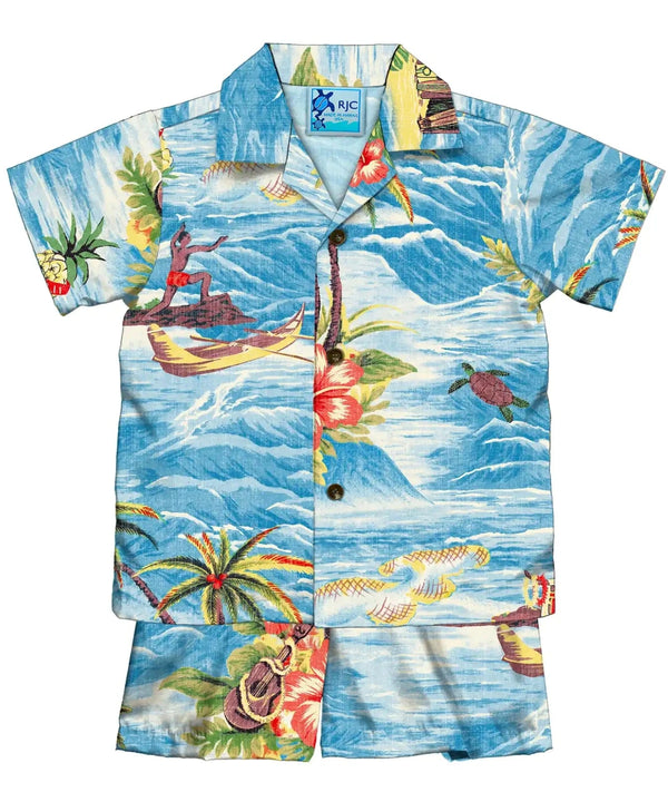 Kamehameha Kingdom Toddler Boy Cabana Set