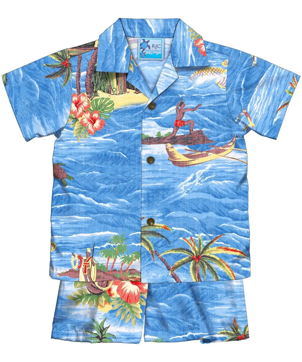 Kamehameha Kingdom Toddler Boy Cabana Set