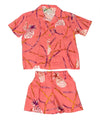 Pineapples Bamboo Boy’s 2 Piece Clothes Rayon Set