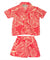 Boy’s 2 Piece Clothes Rayon Set Taro Leaf