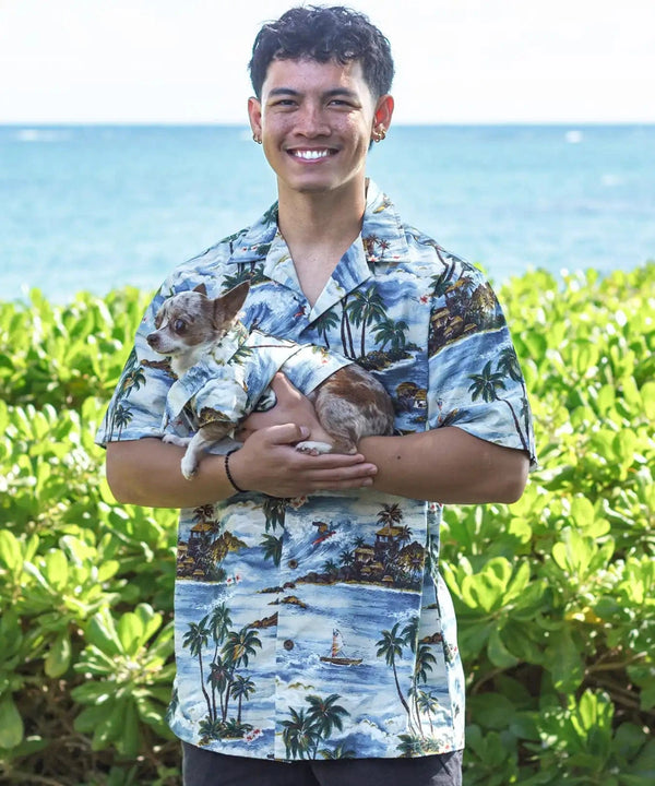 Surf's Up Dog's Aloha Shirt