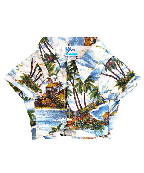 Surf's Up Dog's Aloha Shirt Slate