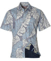Hawaiian Shirt Button-Up Dress Style Kuleana Navy