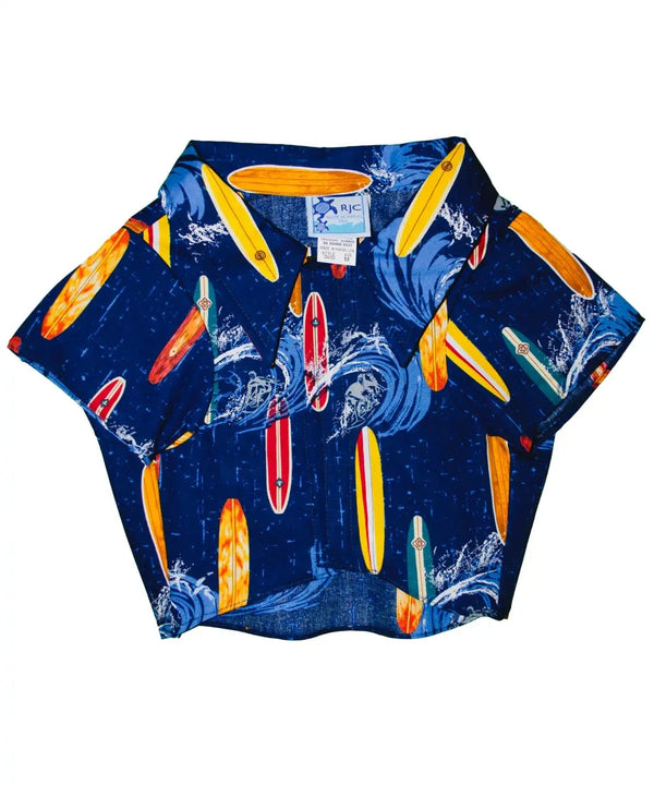 Pipeline Longboard Dog Hawaiian Shirt