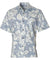 Maui Button-Up Dressy Aloha Shirt Business Casual Light Blue
