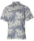 Dress Aloha Shirt Monstera Orchids Navy