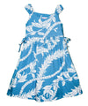 Girls Hawaiian Dress with Side Ties Island Bloom Swing Peri