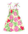 Lilu Hibiscus Girls’ Hawaiian Smock Dress