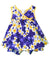 Plumeria Hoku Infant Girl Crossover Yoke Dress Set