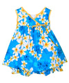 Plumeria Hoku Infant Girl Crossover Yoke Dress Set