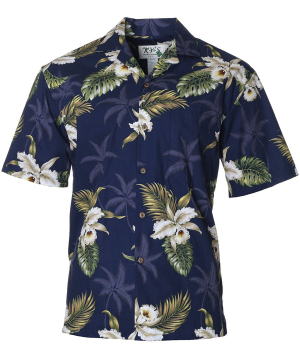 Orchids Makani Shirt Navy