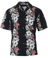 Island Leis Aloha Shirt Black