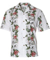 Island Leis Aloha Shirt White