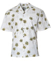 Island Palm Trees Hawaiian Shirt White