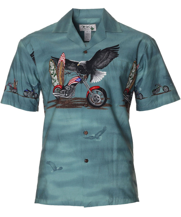 Easy Rider Motorcycles Shirt Green